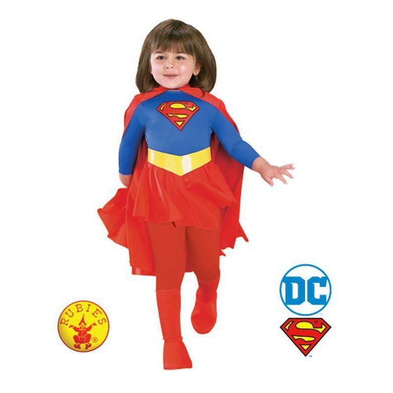 Supergirl Costume Size Toddler - Jokers Costume Mega Store