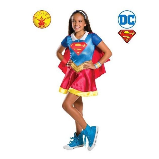 Supergirl Dcshg Classic Costume, Child - Jokers Costume Mega Store