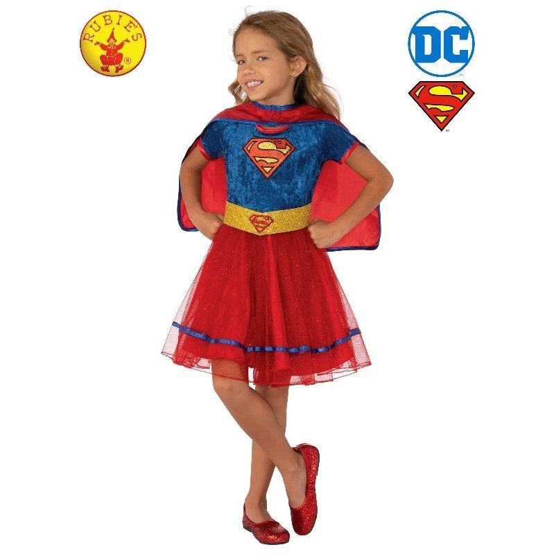 Supergirl Deluxe Costume, Child - Jokers Costume Mega Store