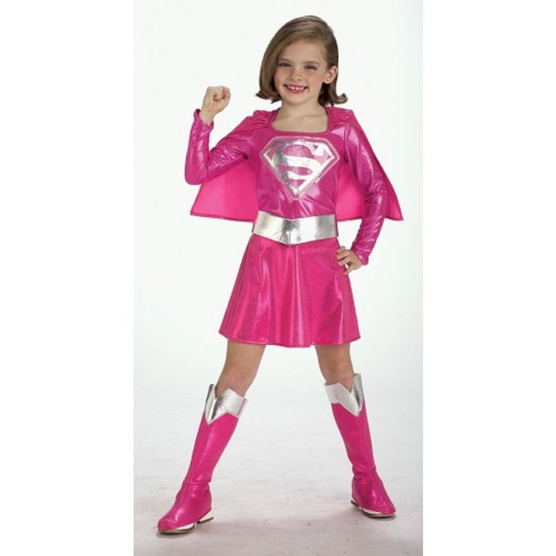 Supergirl Pink Costume Size Toddler - Jokers Costume Mega Store