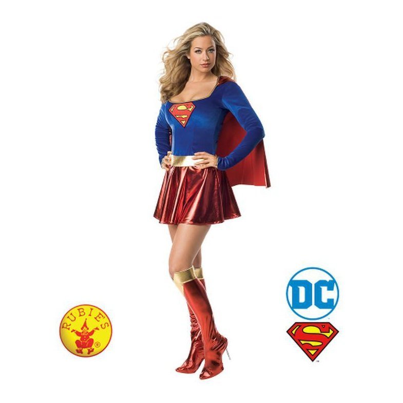 Supergirl Secret Wishes Costume Size L. - Jokers Costume Mega Store