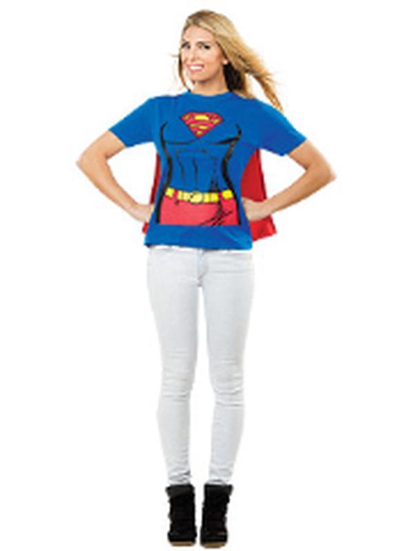 Supergirl Tshirt Womens Size S - Jokers Costume Mega Store