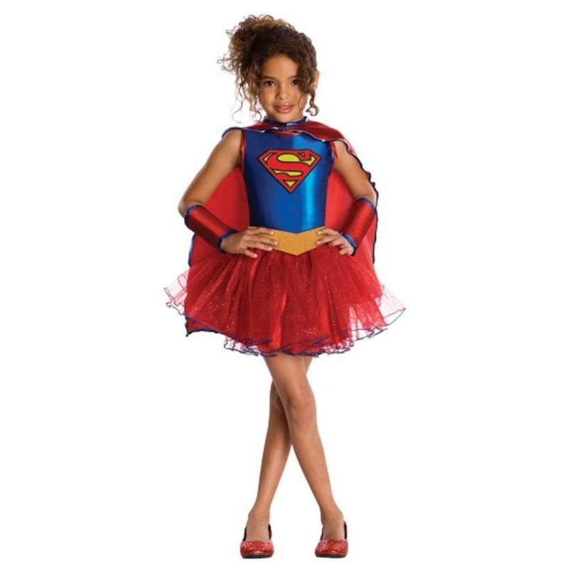 Supergirl Tutu Costume Size M - Jokers Costume Mega Store