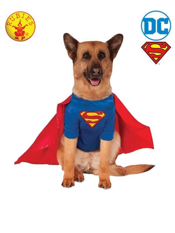 Superman Big Dog Pet Costume Size Xxl - Jokers Costume Mega Store