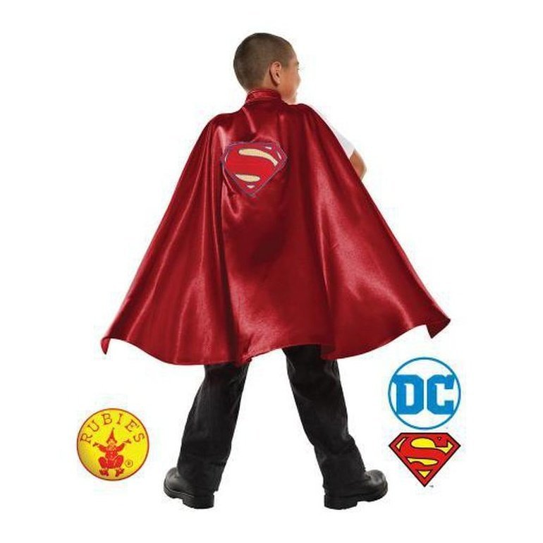 Superman Deluxe Cape Size 6+ - Jokers Costume Mega Store