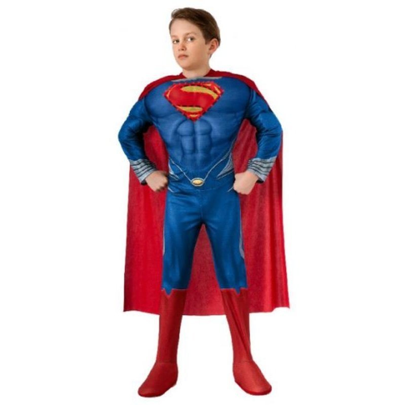 Superman Deluxe Light Up Costume Size L - Jokers Costume Mega Store