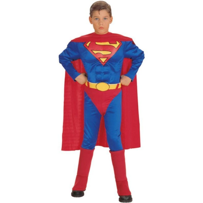 Superman Deluxe M/C Child Size S - Jokers Costume Mega Store
