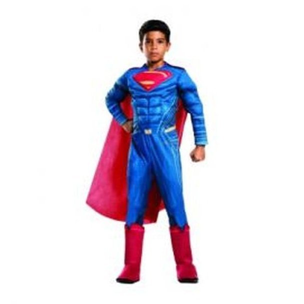 Superman Doj Deluxe Child Costume Size M - Jokers Costume Mega Store