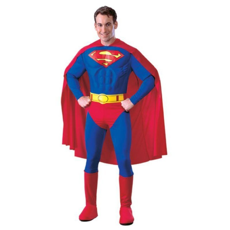 Superman Muscle Chest Size S - Jokers Costume Mega Store