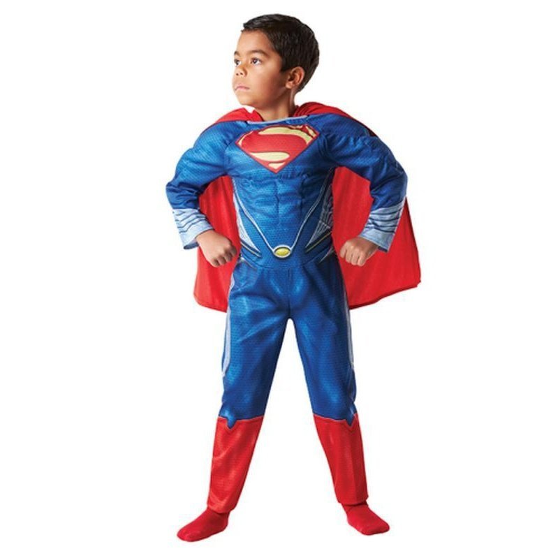 Superman Padded Chest Size M - Jokers Costume Mega Store