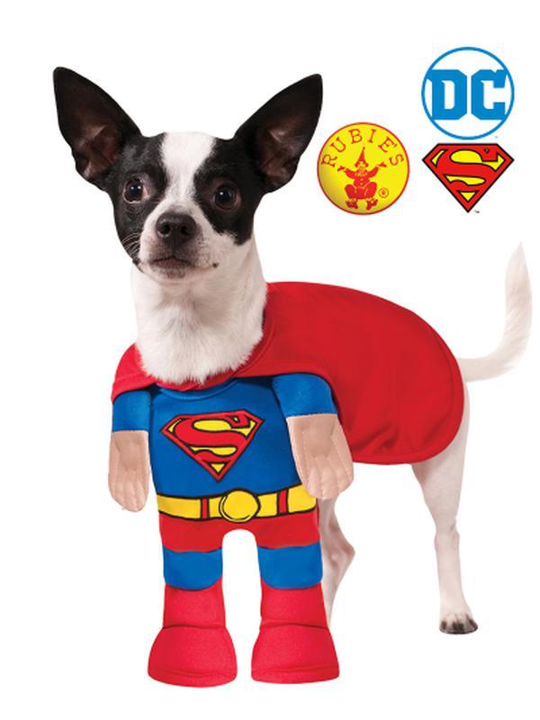 Superman Pet Costume Size M - Jokers Costume Mega Store