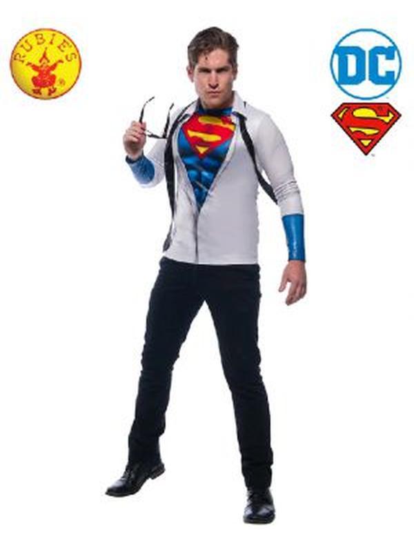 Superman Photoreal Costume Top - Jokers Costume Mega Store