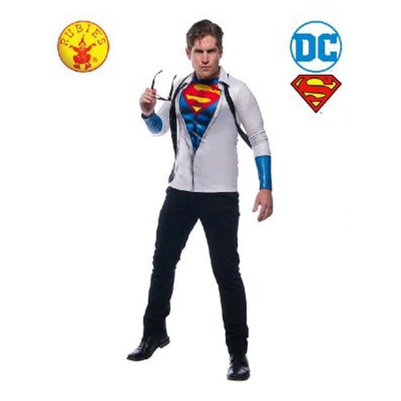 Superman Photoreal Costume Top - Jokers Costume Mega Store
