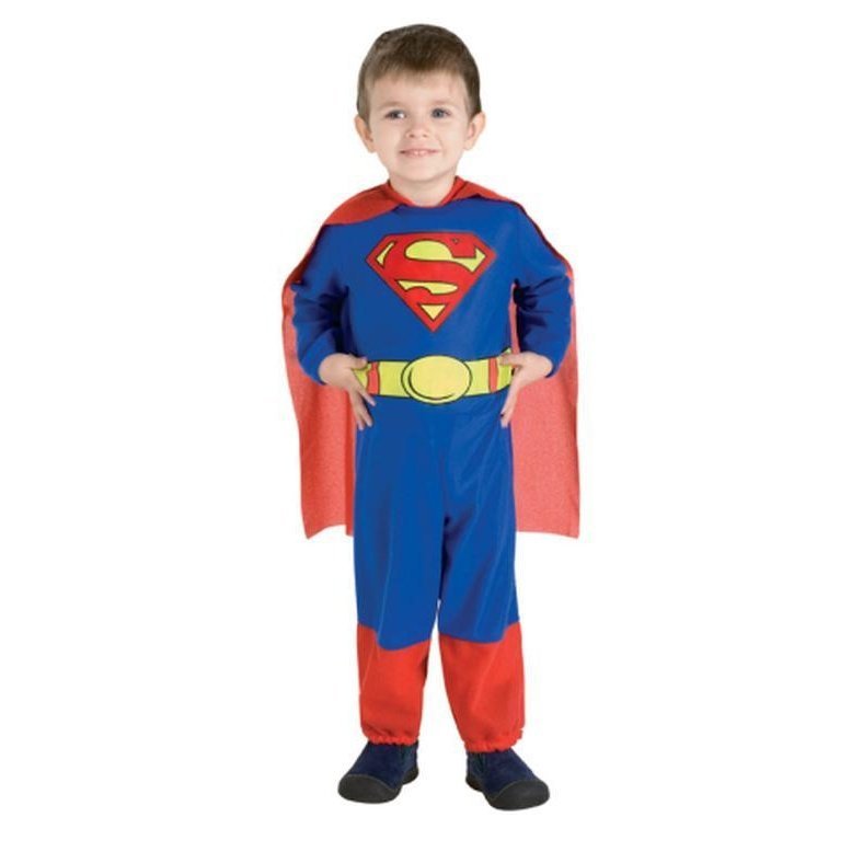 Superman Size 6 12 Months. - Jokers Costume Mega Store