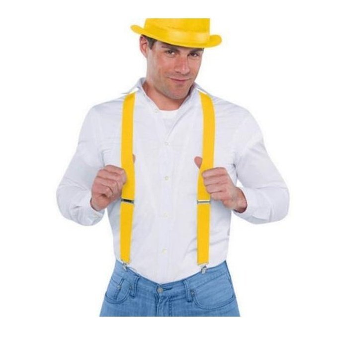 Suspenders Yellow - Jokers Costume Mega Store