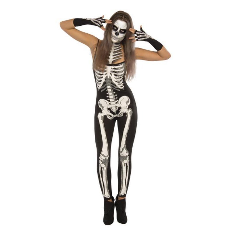 Suzy Skeleton Costume Size L - Jokers Costume Mega Store