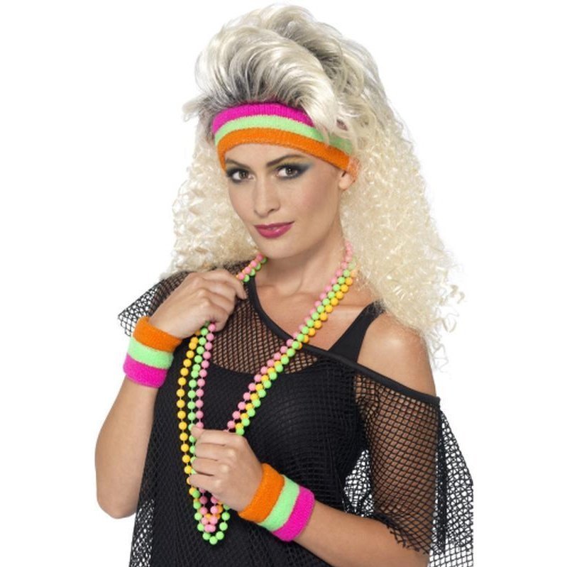 Sweatbands, Neon - Jokers Costume Mega Store