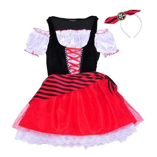 Sweet Pirate Costume, Child - Jokers Costume Mega Store