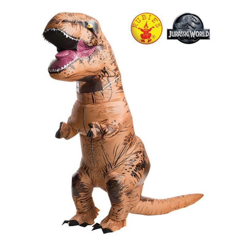 T Rex Inflatable Costume Plus Size - Jokers Costume Mega Store