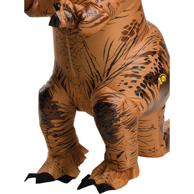 T Rex Inflatable Costume Size Std - Jokers Costume Mega Store