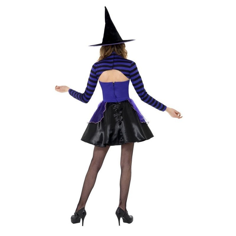 Teen Stripe Dark Fairy Costume - Jokers Costume Mega Store
