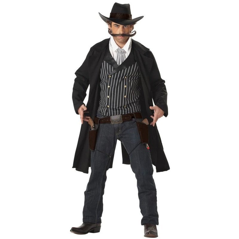 Texan Gunfighter Men's Wild West Costume - Jokers Costume Mega Store