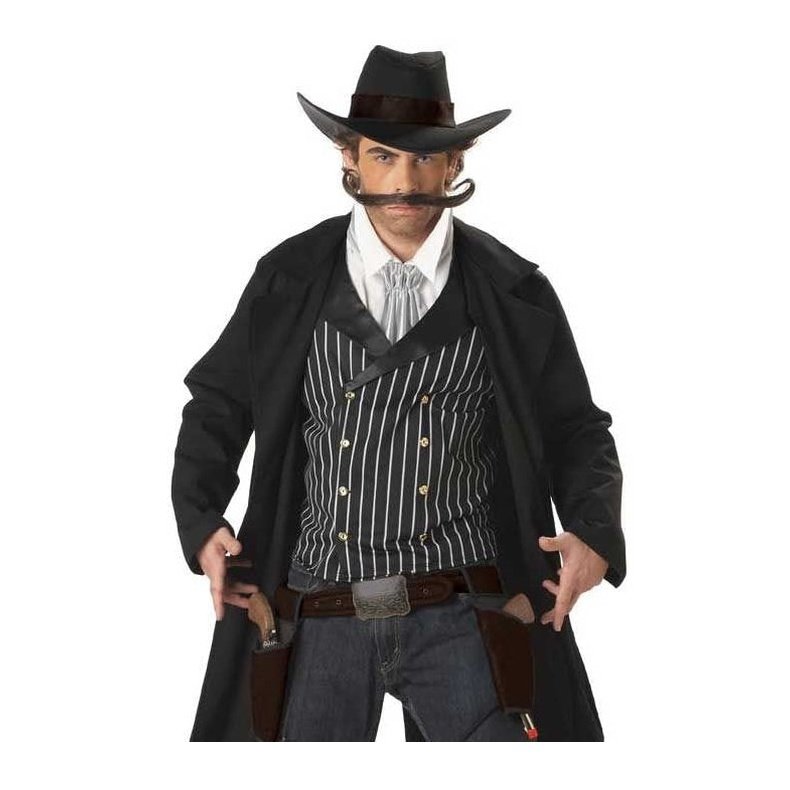 Texan Gunfighter Men's Wild West Costume - Jokers Costume Mega Store