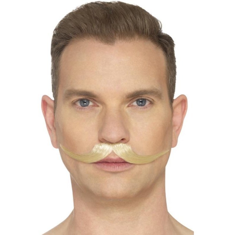 The English Moustache - Blonde - Jokers Costume Mega Store