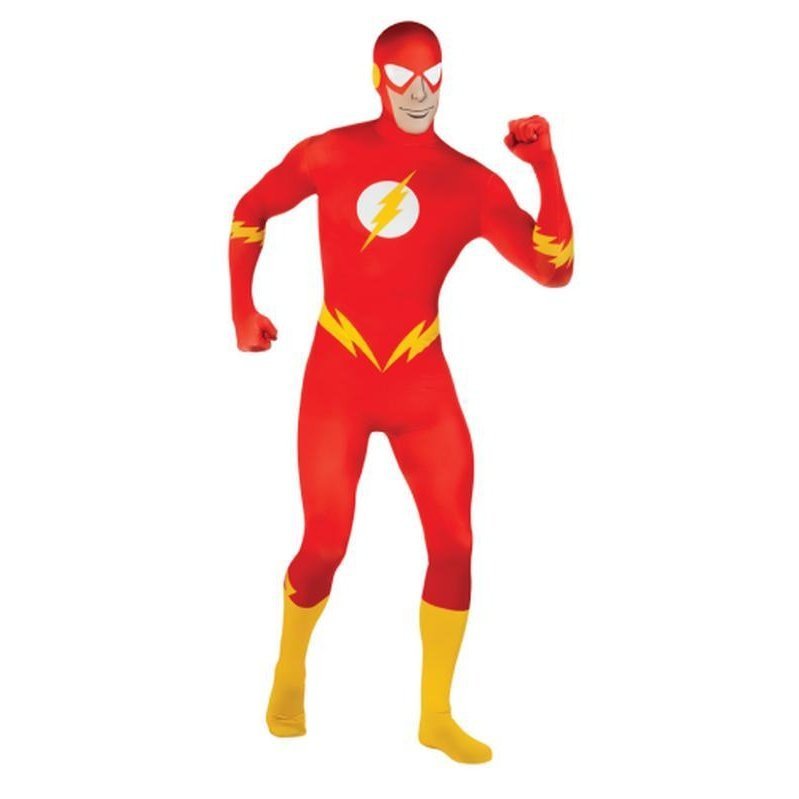 The Flash 2 Nd Skin Suit, Adult - Jokers Costume Mega Store