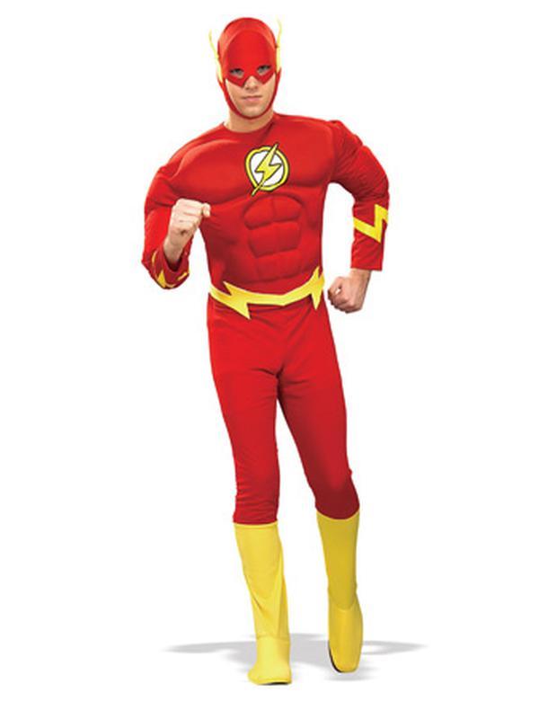 The Flash Adult M/C Size L - Jokers Costume Mega Store