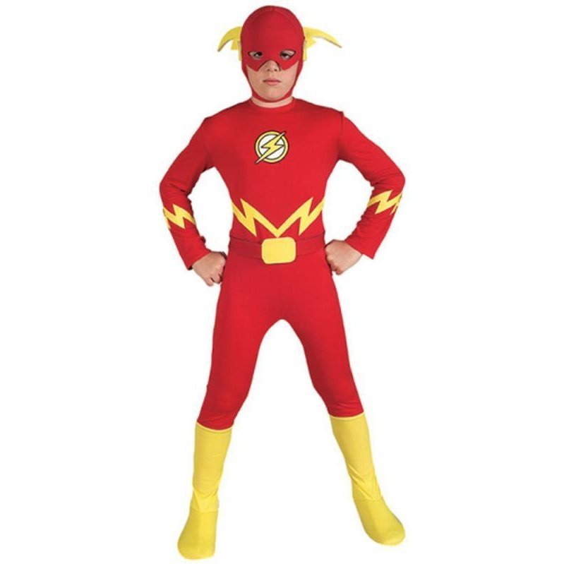 The Flash Child Costume Size S - Jokers Costume Mega Store