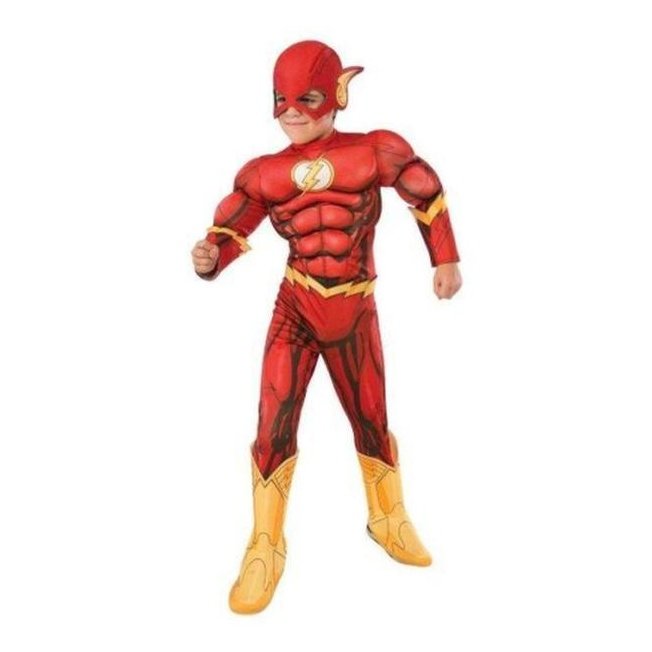 The Flash Deluxe Muscle Chest Child - Size M - Jokers Costume Mega Store