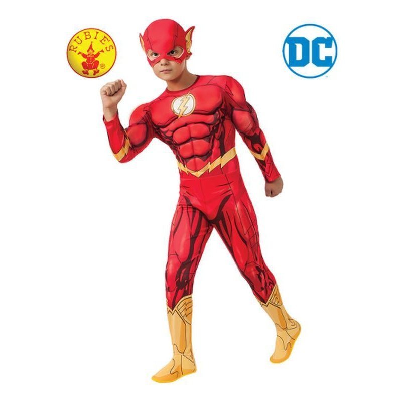 The Flash Digital Print Deluxe Size 6 8 - Jokers Costume Mega Store