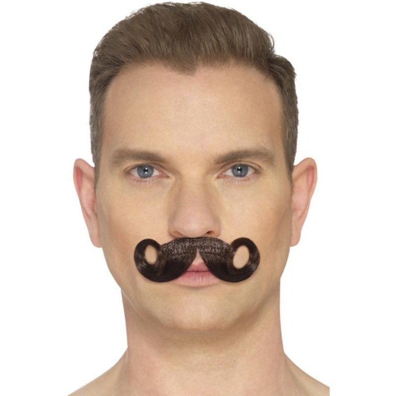 The Imperial Moustache - Brown - Jokers Costume Mega Store