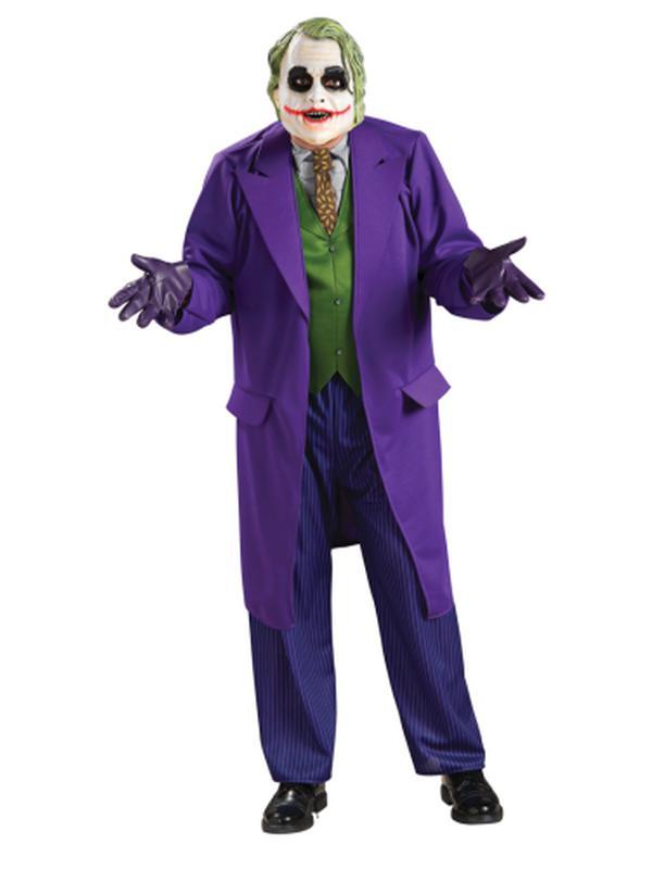 The Joker Adult Deluxe Size Plus - Jokers Costume Mega Store