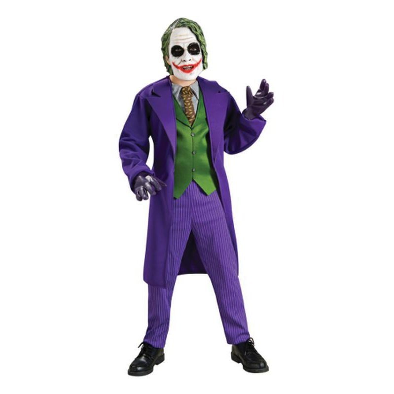 The Joker Deluxe Child Size S - Jokers Costume Mega Store