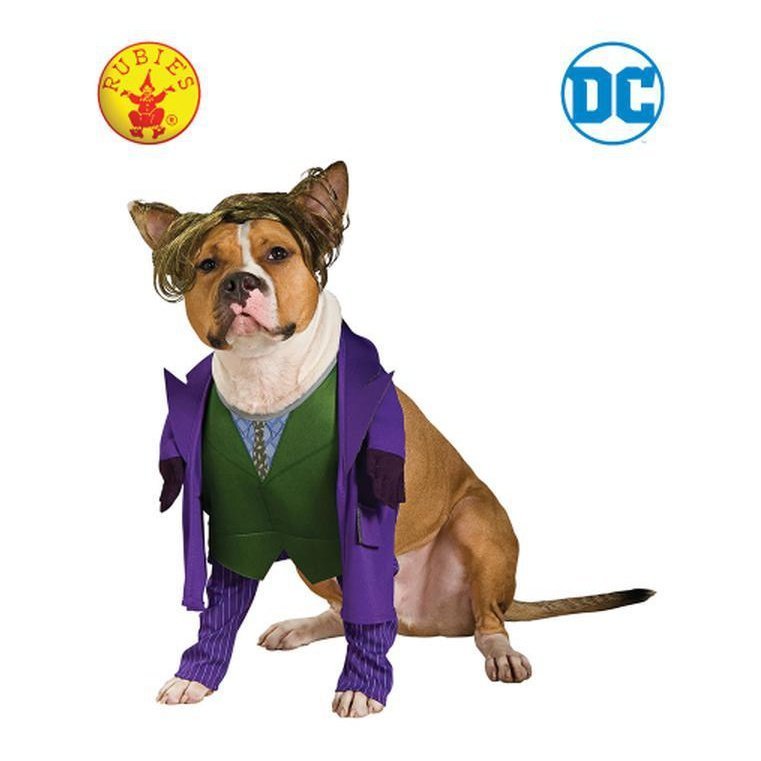 The Joker Pet Costume Size L - Jokers Costume Mega Store