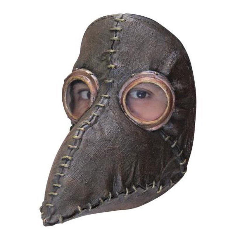 The Plague Doctor Mask Latex - Jokers Costume Mega Store