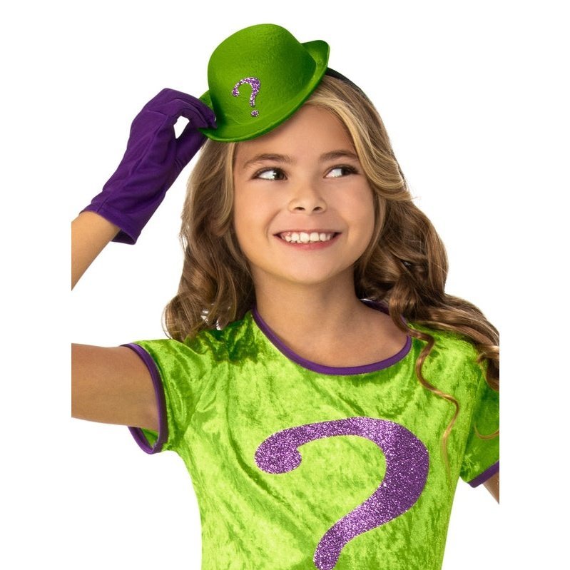 The Riddler Deluxe Tutu Costume, Child - Jokers Costume Mega Store