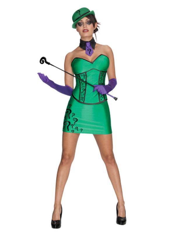 The Riddler Super Villian Secret Wishes Size M - Jokers Costume Mega Store