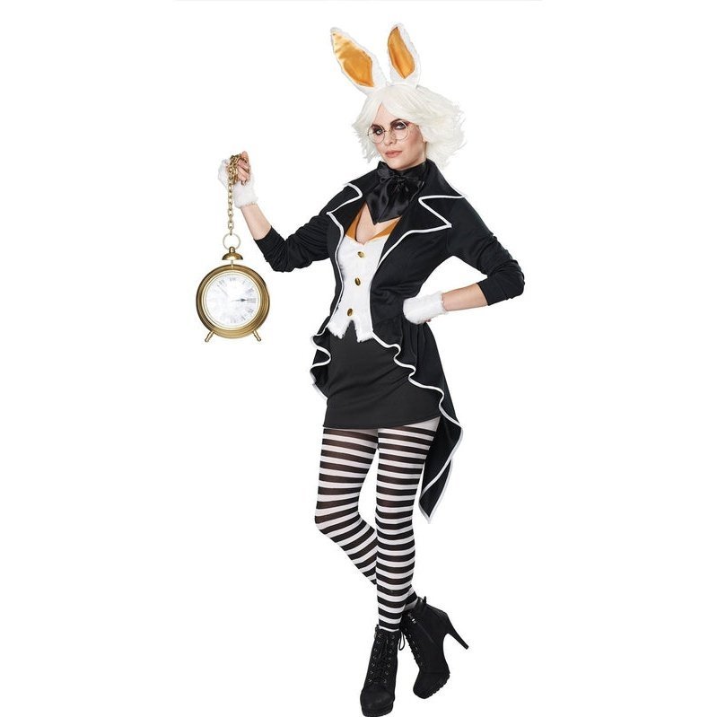 The White Rabbit Womens Costume - Jokers Costume Mega Store