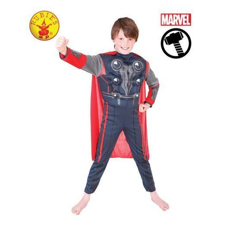 Thor Deluxe Costume Size 6 8 - Jokers Costume Mega Store