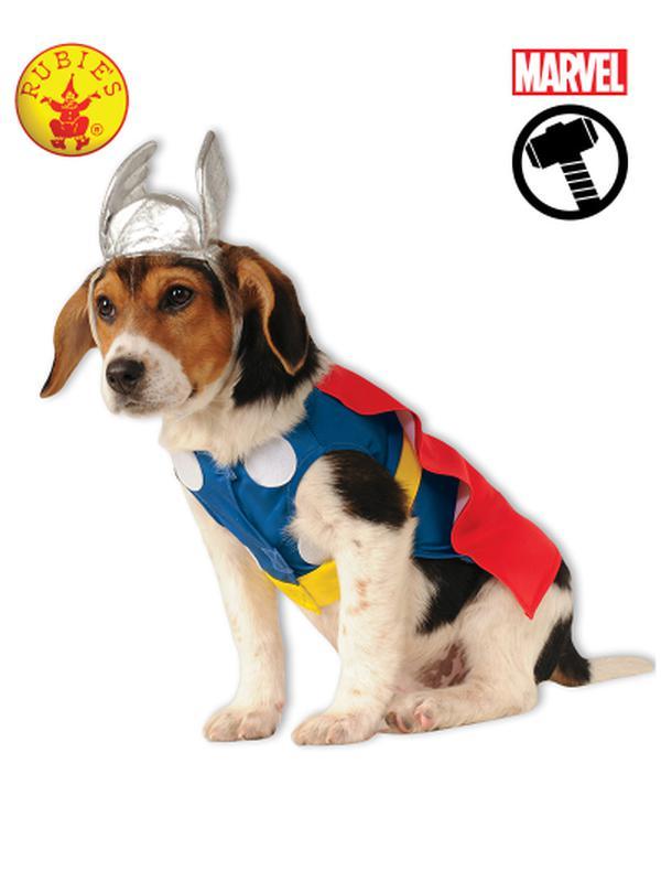 Thor Pet Costume Size S - Jokers Costume Mega Store