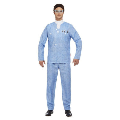 Thunderbirds Brains Costume, Blue - Jokers Costume Mega Store