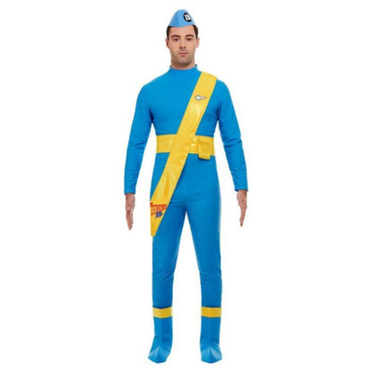 Thunderbirds Scott & Virgil Deluxe Costume, Blue - Jokers Costume Mega Store