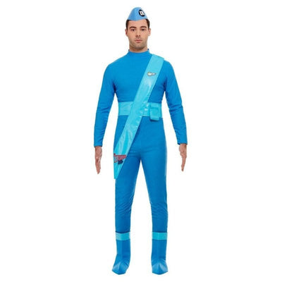 Thunderbirds Scott & Virgil Deluxe Costume, Blue - Jokers Costume Mega Store