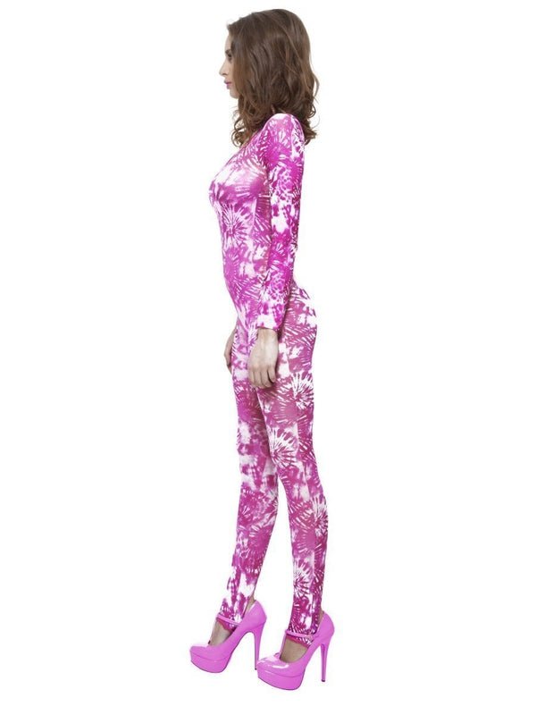 Tie Dye Pink Bodysuit - Jokers Costume Mega Store