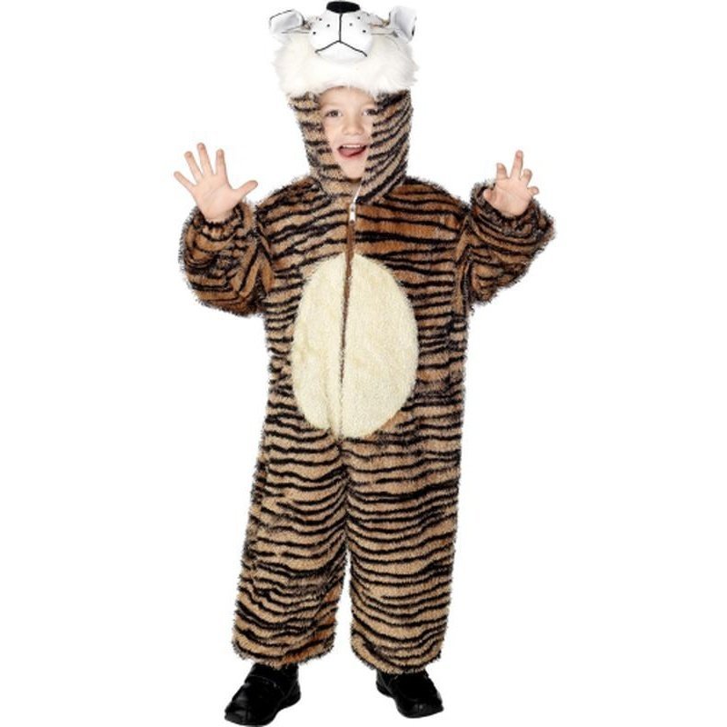 Tiger Costumewith Tiger Print, Child - Jokers Costume Mega Store