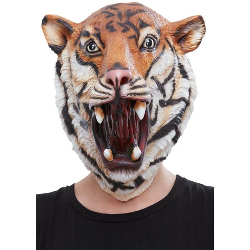 Tiger Latex Mask - Jokers Costume Mega Store