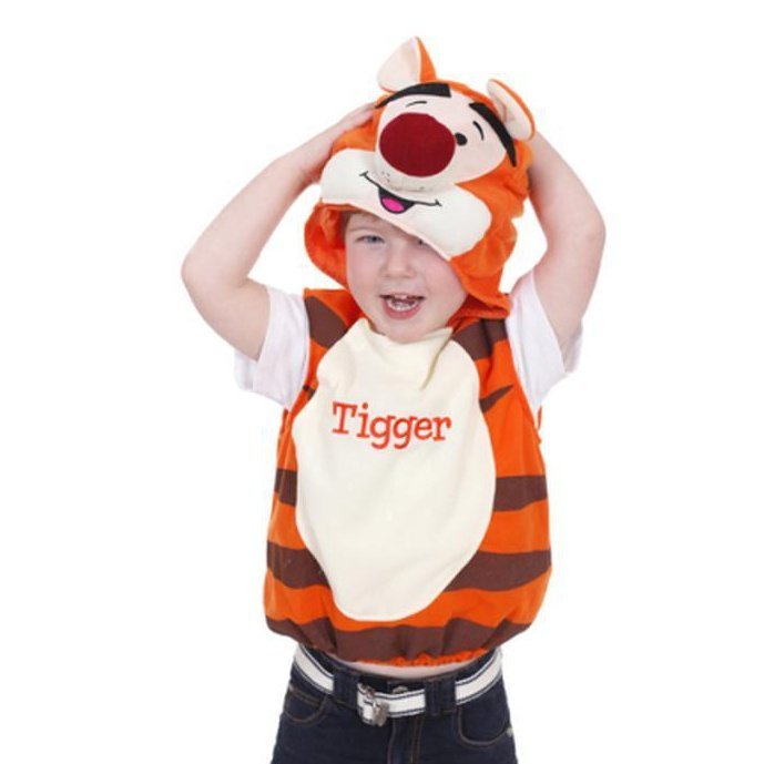 Tigger Tabard - Size 2-4 - Jokers Costume Mega Store